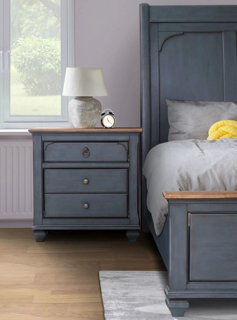 Nightstand - Blue by Unique Piece Furniture
