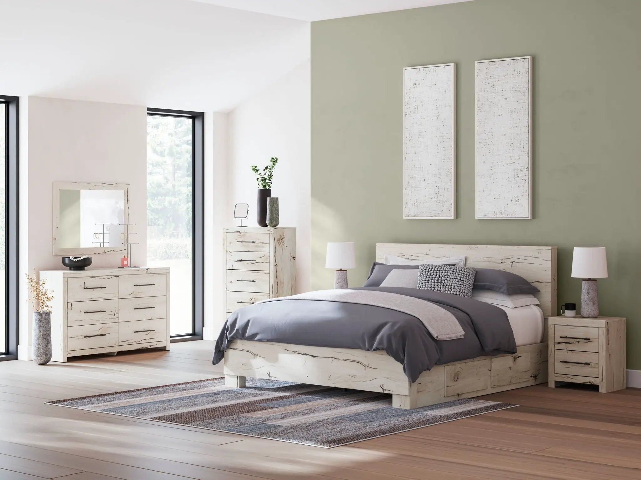 Lawroy - Storage Bedroom Set by Unique Piece Furniture