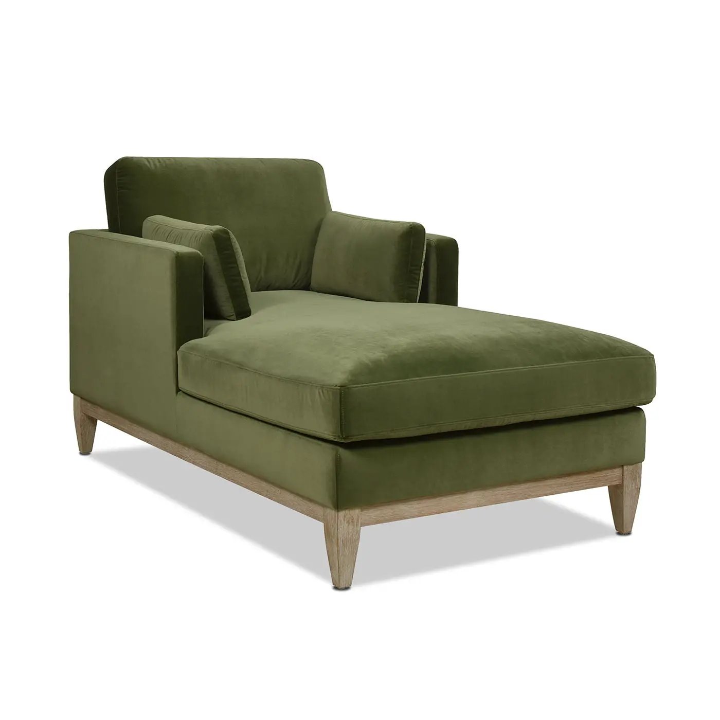 Knox - Modern Farmhouse Chaise Lounge Chair by HouseOfZazla