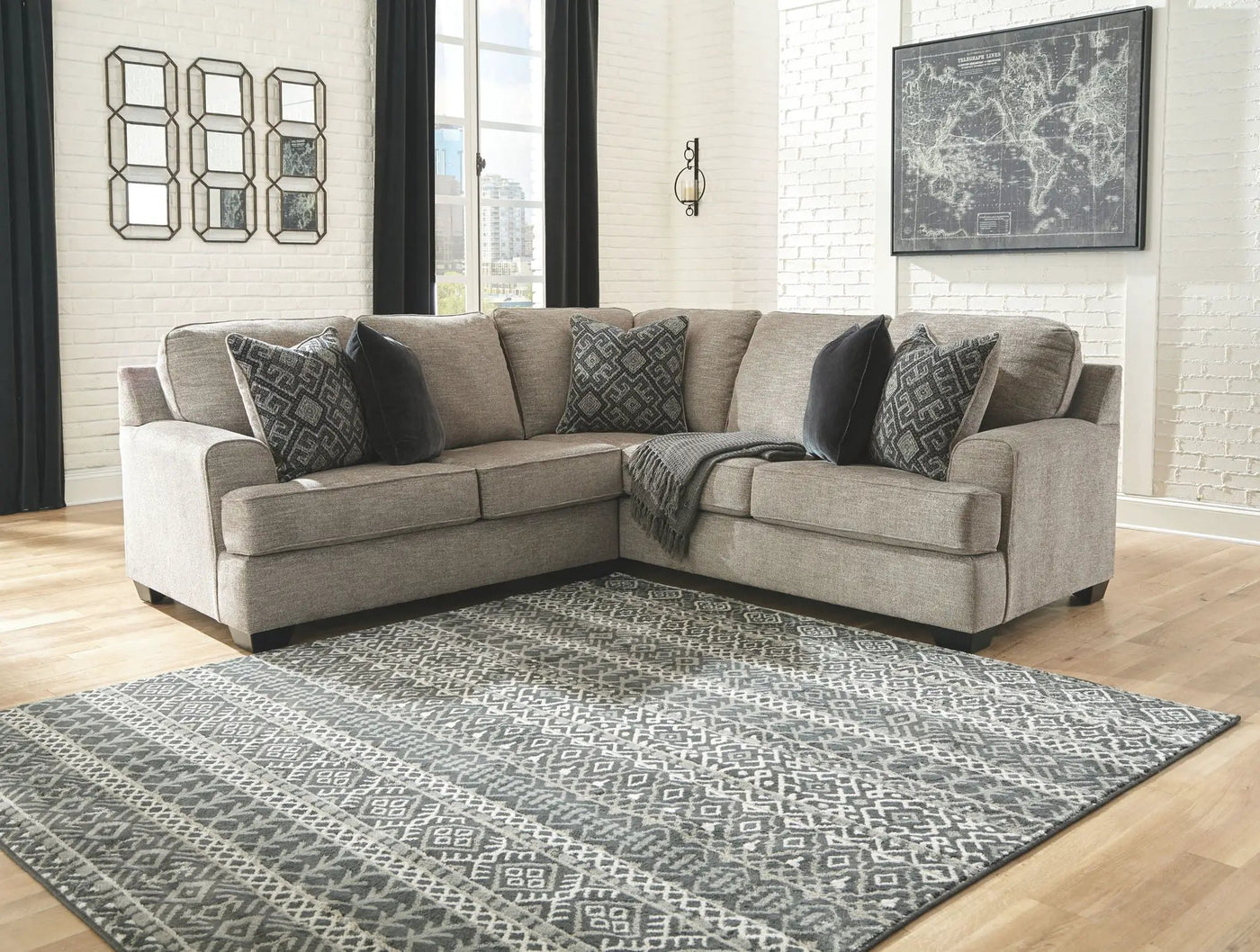 Bovarian - Sectional Set by Unique Piece Furniture
