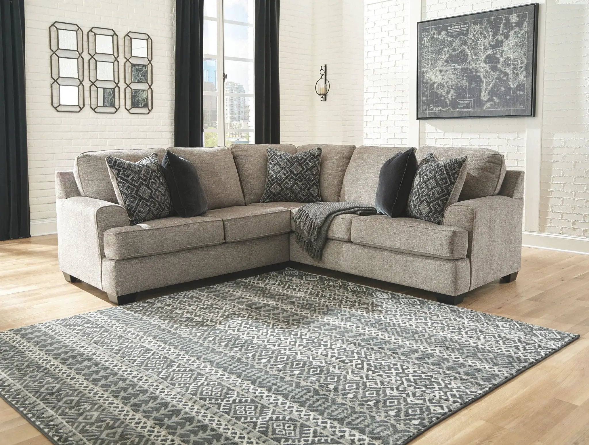 Bovarian - Sectional Set by Unique Piece Furniture