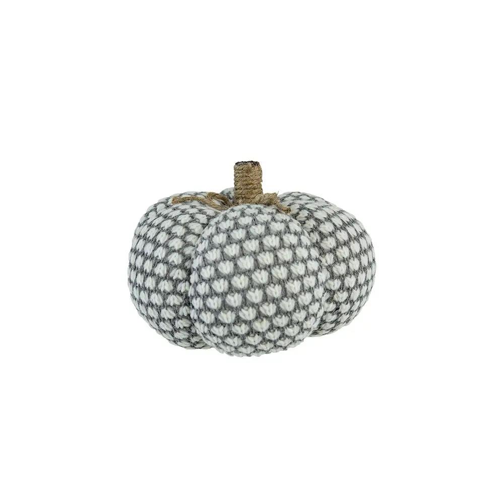 Knite Pumpkin Ornament Decor For Holiday Harvest Festival Fall Festival & Thanksgiving by Unique Piece Furniture