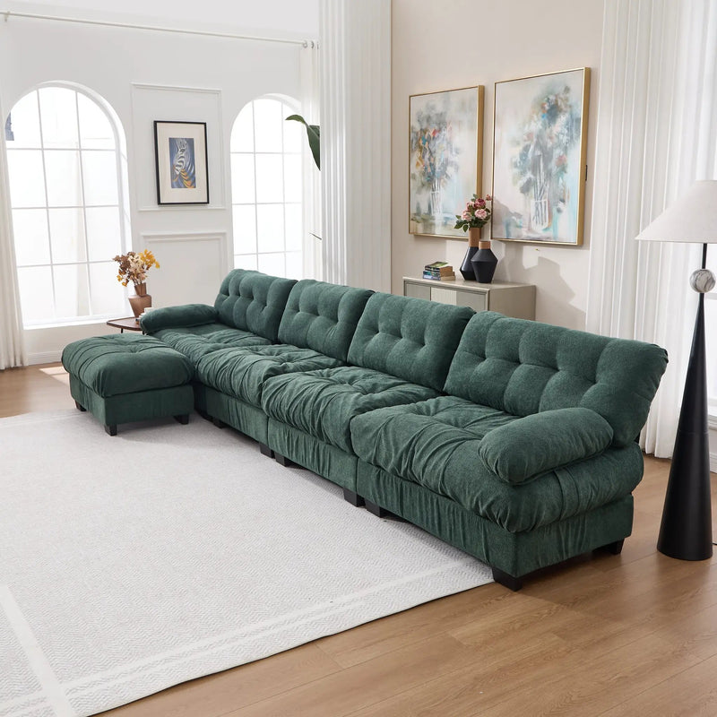 Modular Sectional Sofa Cloud Couch by HouseOfZazla