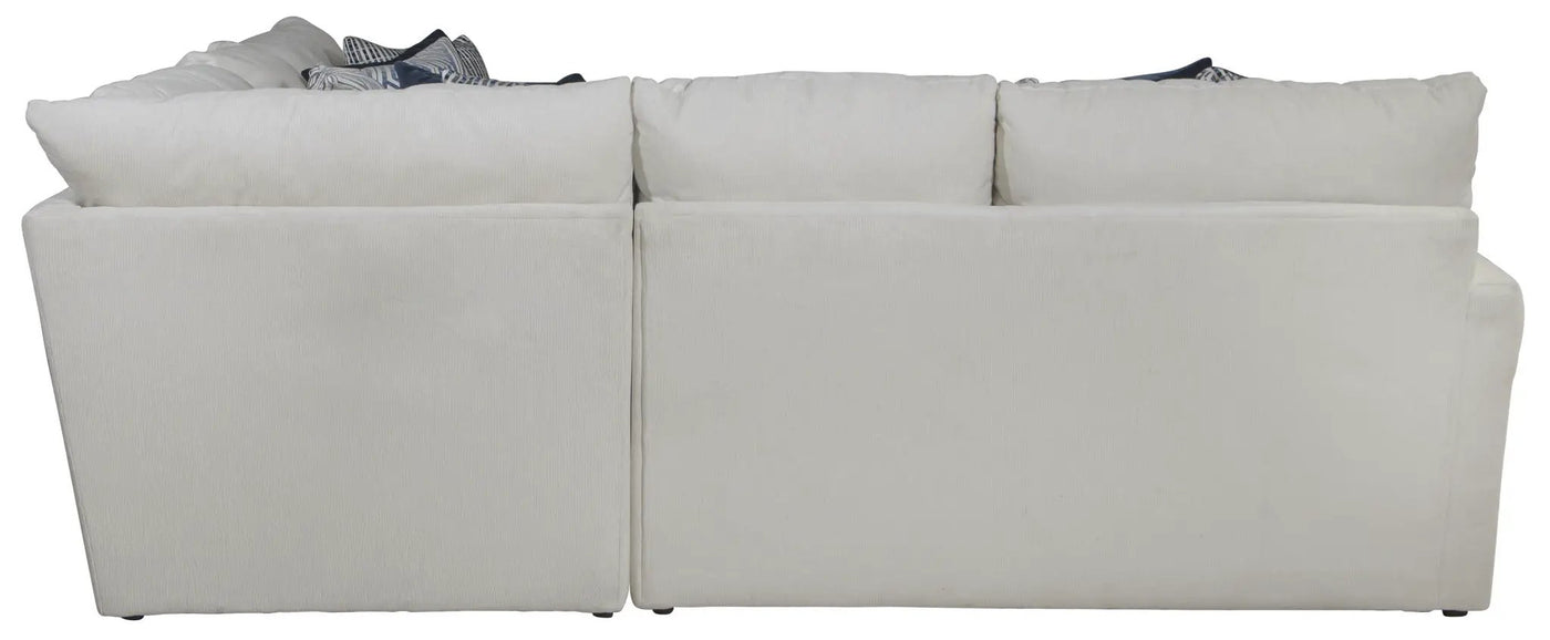 Polaris - Sectional With Comfort Coil Seating And Accent Pillows Included by Unique Piece Furniture