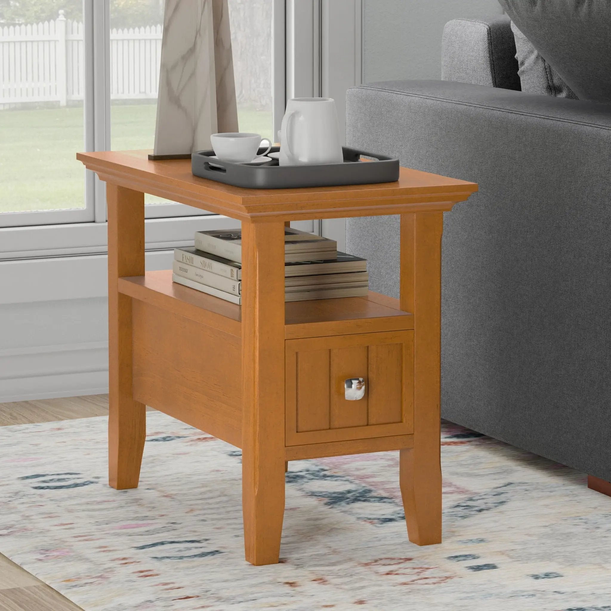 Acadian - End Table With Drawer by Unique Piece Furniture