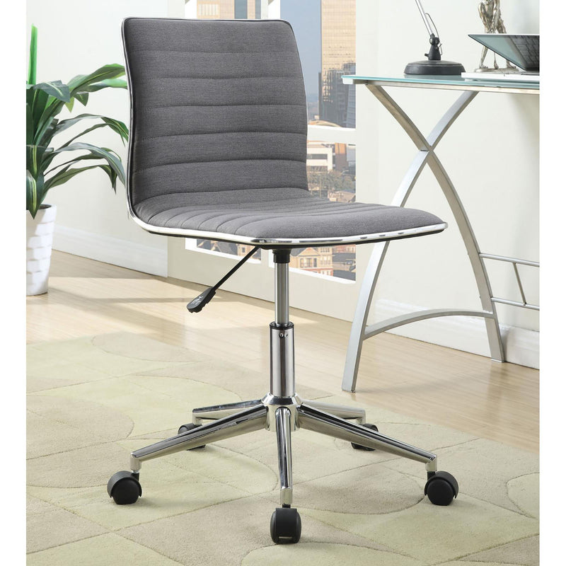 Armless Office Chair, Adjustable Height by HouseOfZazla