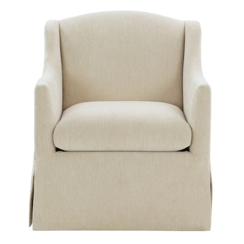 Luisa - Skirted Swivel Accent Chair by HouseOfZazla