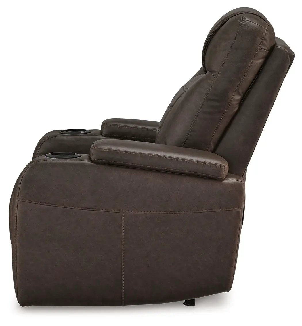 Schooner Rocks - Power Recliner / Adj Headrest by Unique Piece Furniture