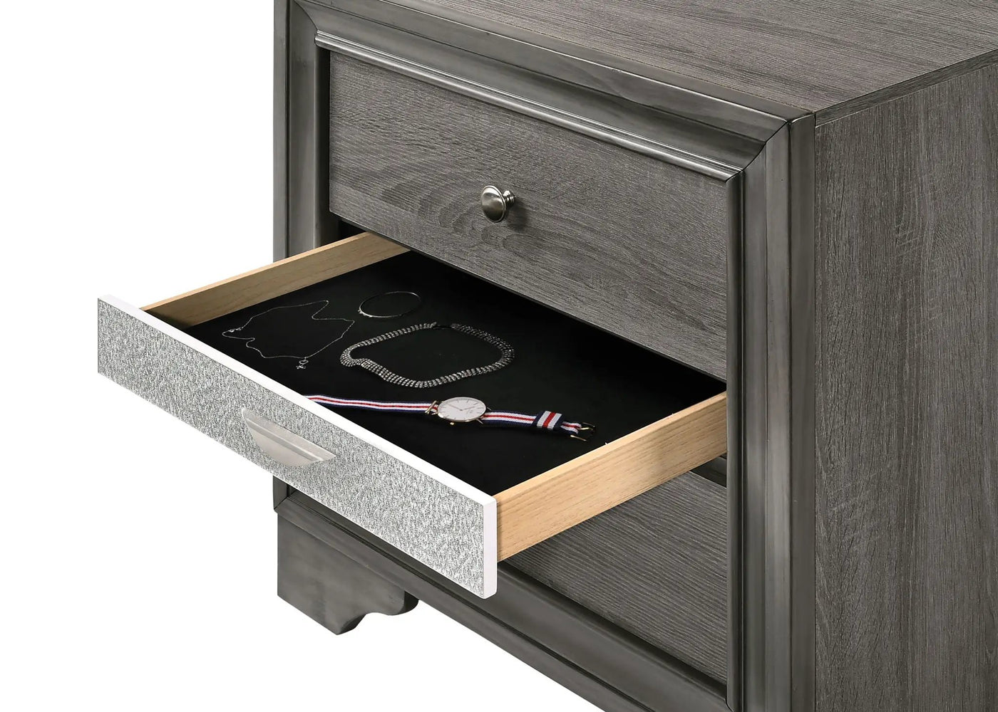 Naima - Chic Design Nightstand by Unique Piece Furniture