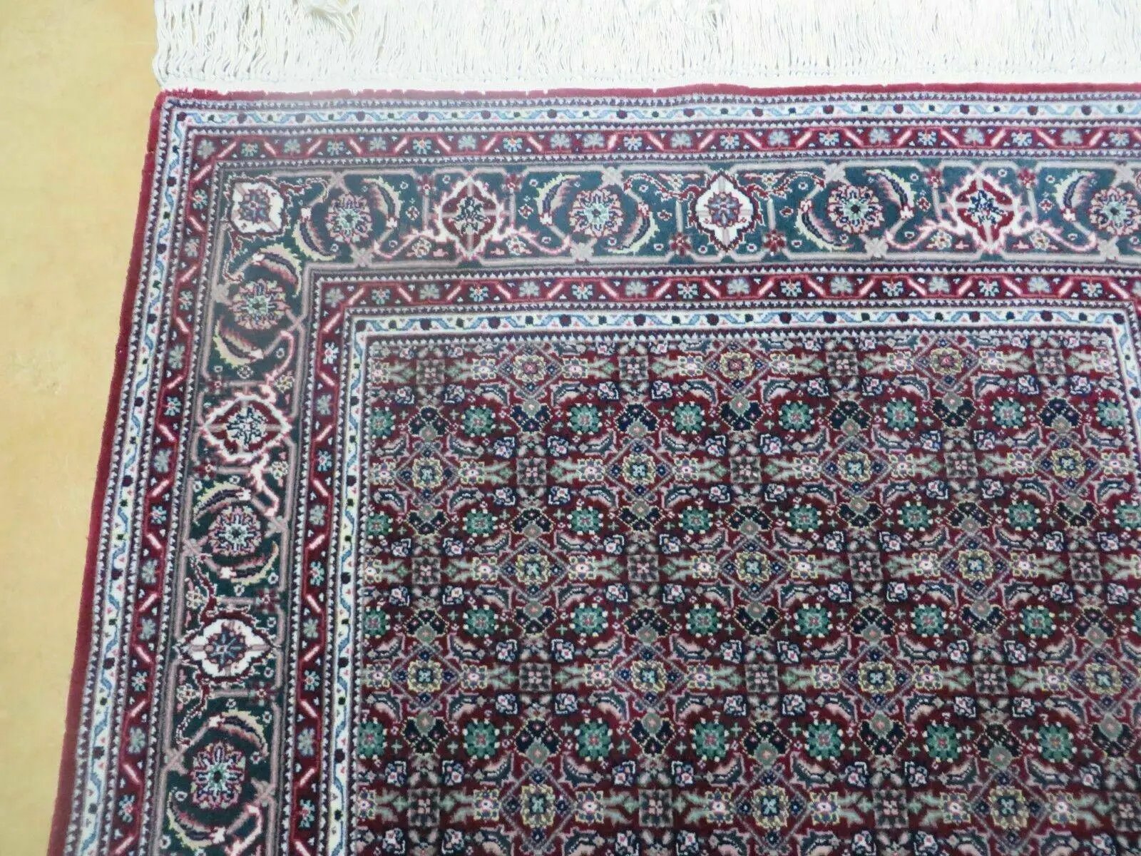 3' X 5' Vintage Fine Handmade Indian Amritsar Wool Silk Rug Nice by Jewel Rugs