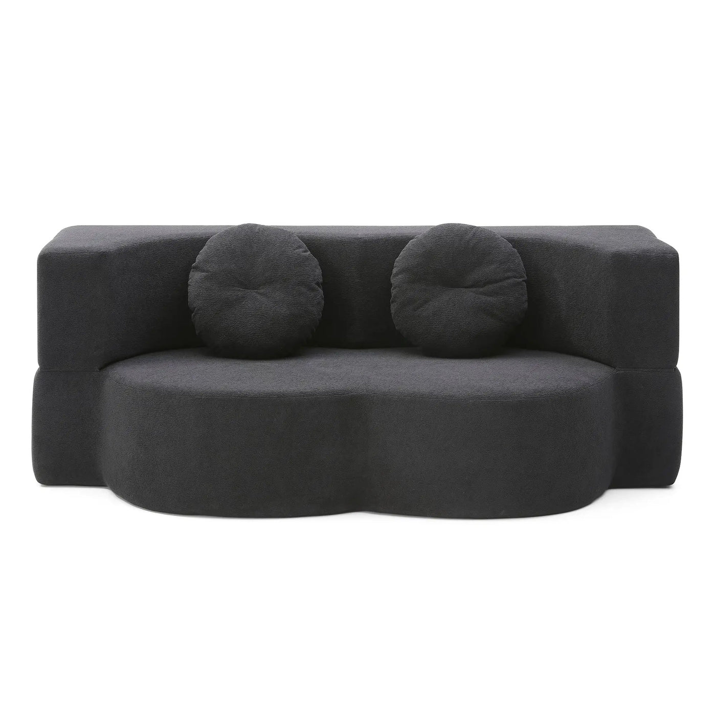 2-in-1 Folding Sofa Bed with Pillow by HouseOfZazla