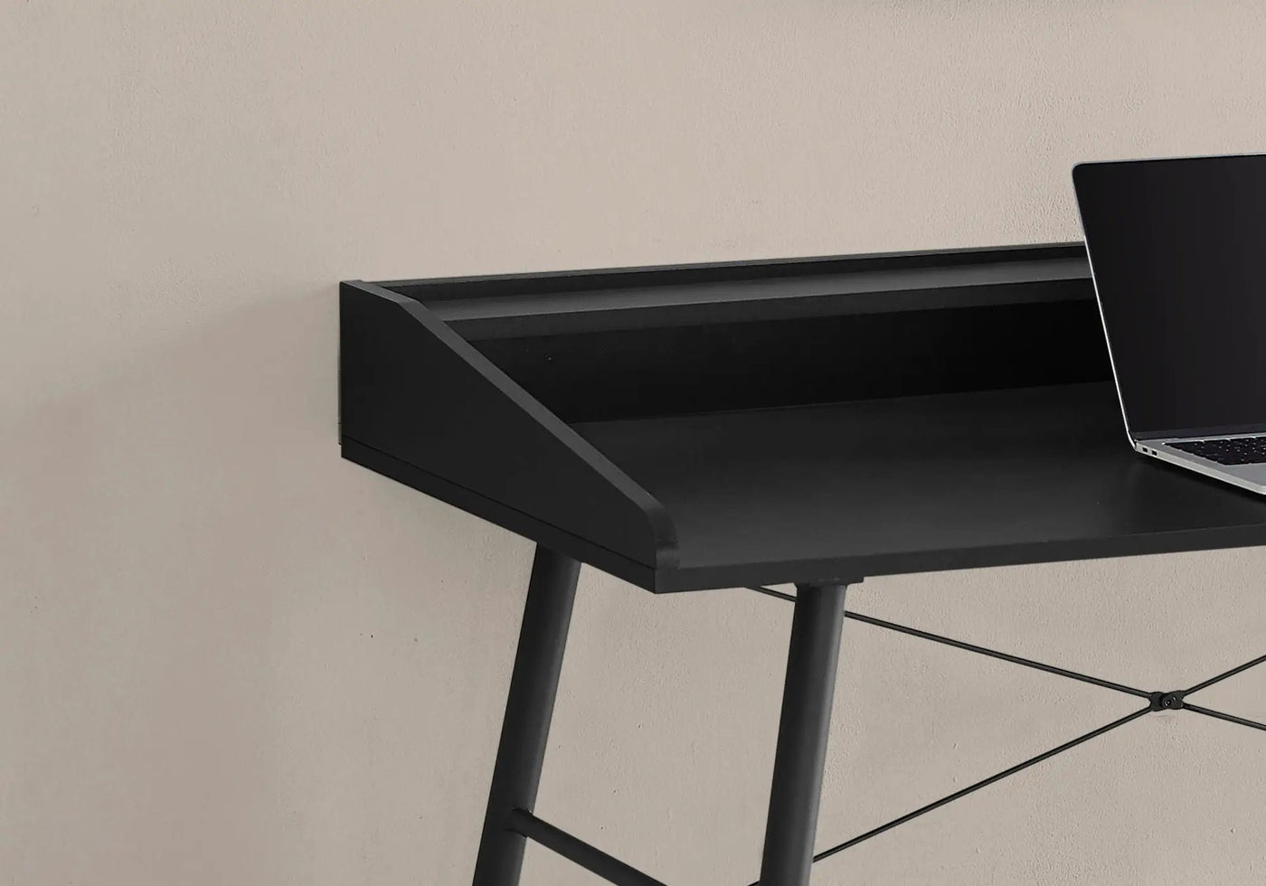 Computer Desk For Home Office, Sturdy Construction, Storage Shelves by Unique Piece Furniture