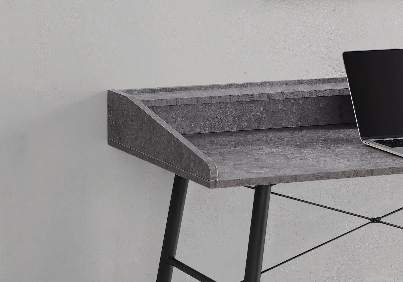 Computer Desk For Home Office, Sturdy Construction, Storage Shelves by Unique Piece Furniture
