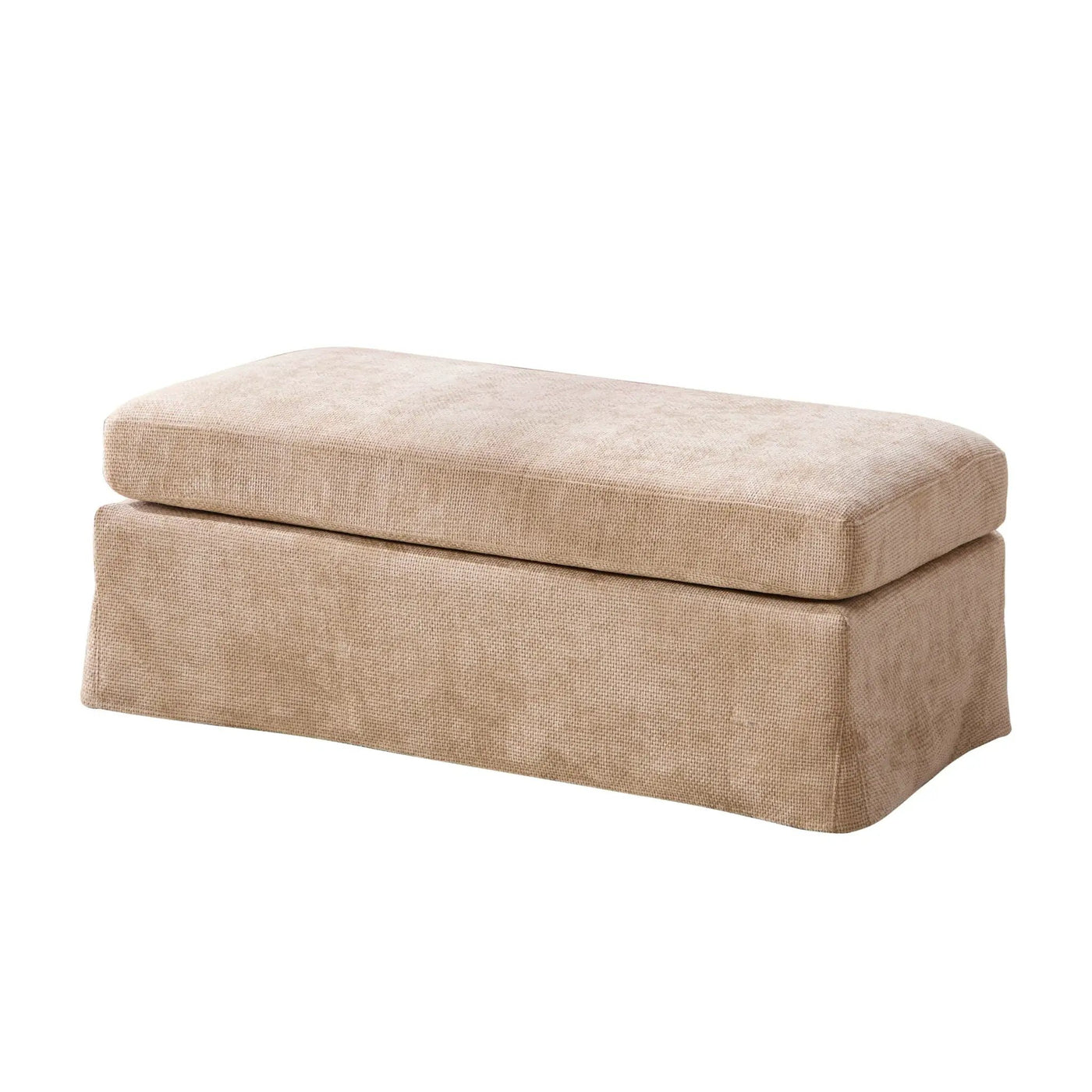 Ottoman Foot Stool With Metal Legs by HouseOfZazla