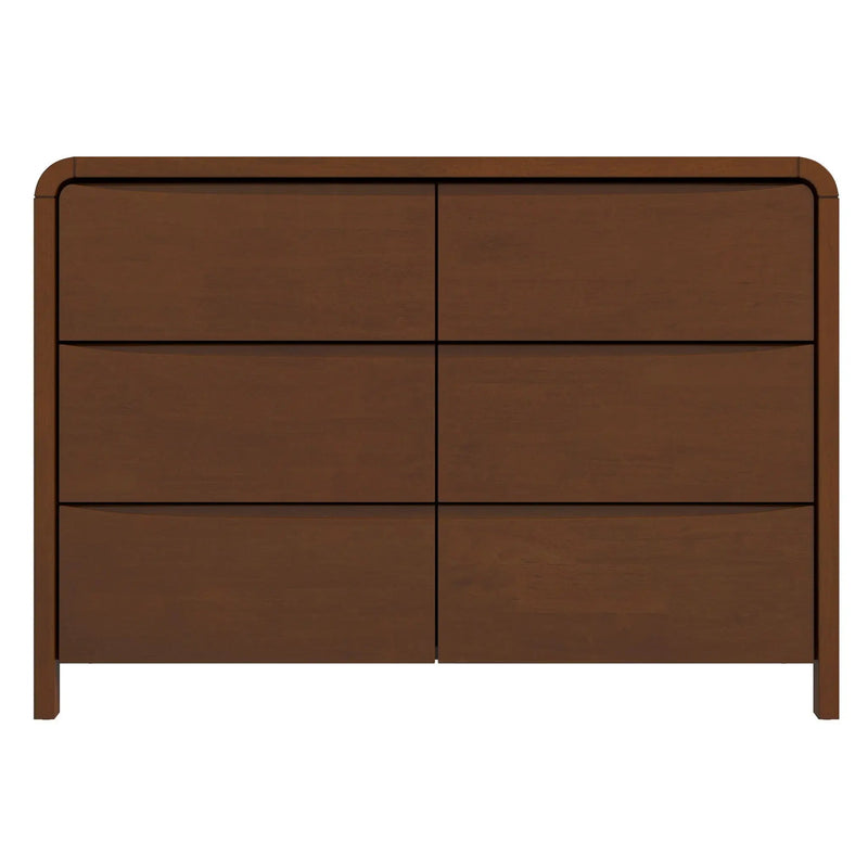 Lionel - 6 Drawer Dresser - Brown by Unique Piece Furniture