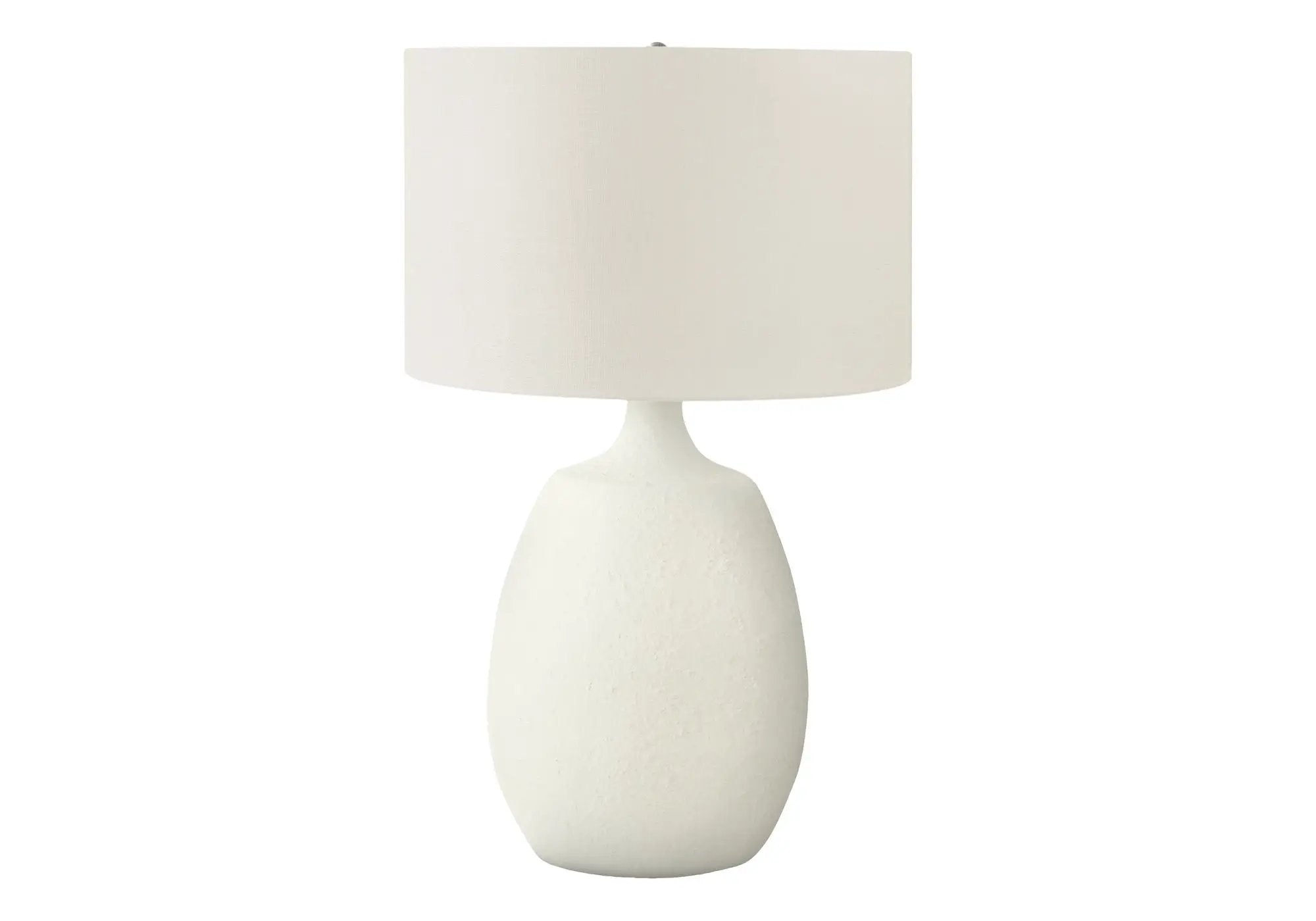 Lighting, Table Lamp, Resin, Contemporary - Cream by Unique Piece Furniture