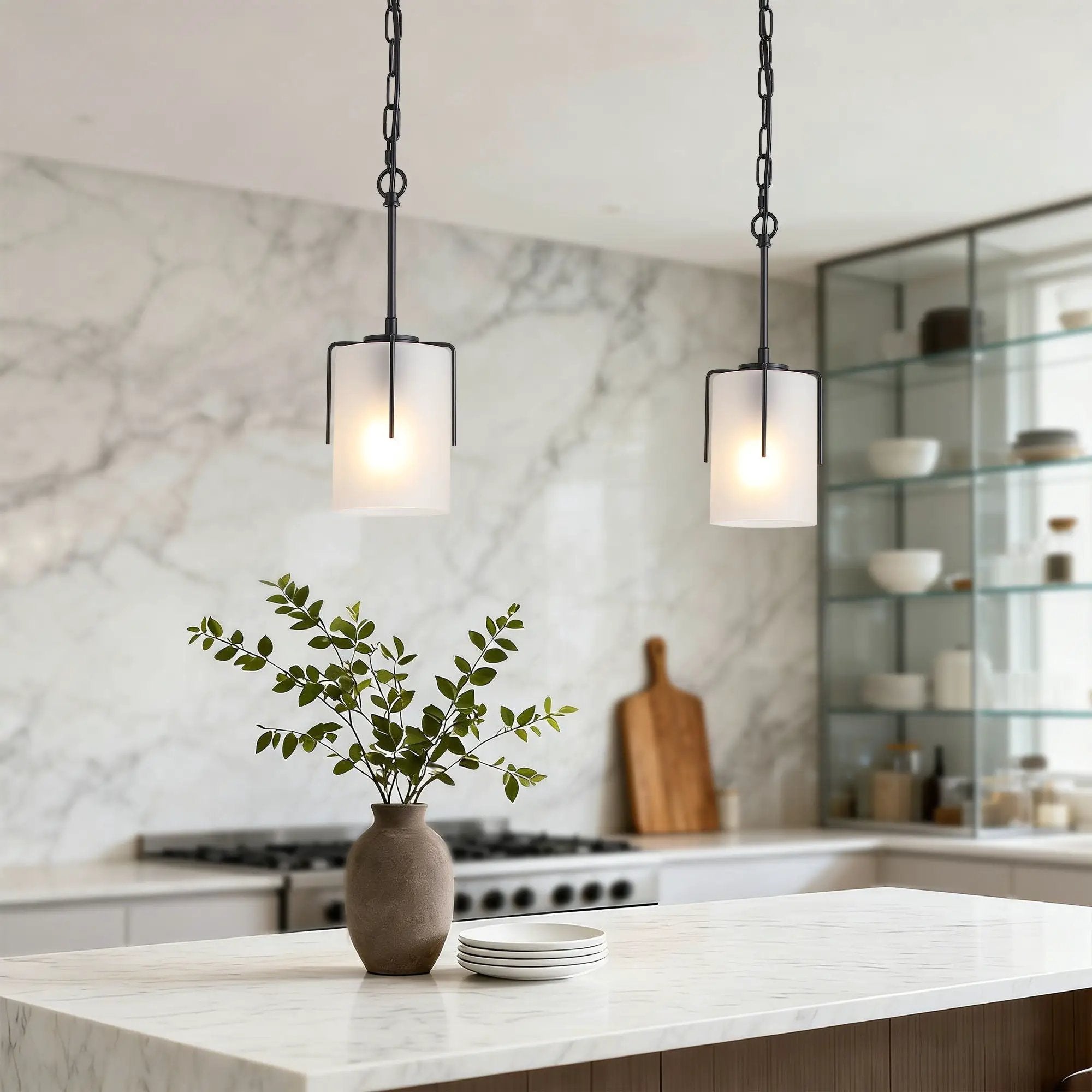 Adjustable Cylindrical Pendant Light by HouseOfZazla