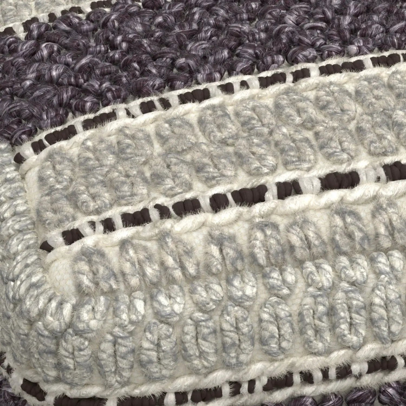 Grady - Handcrafted Square Pouf by HouseOfZazla