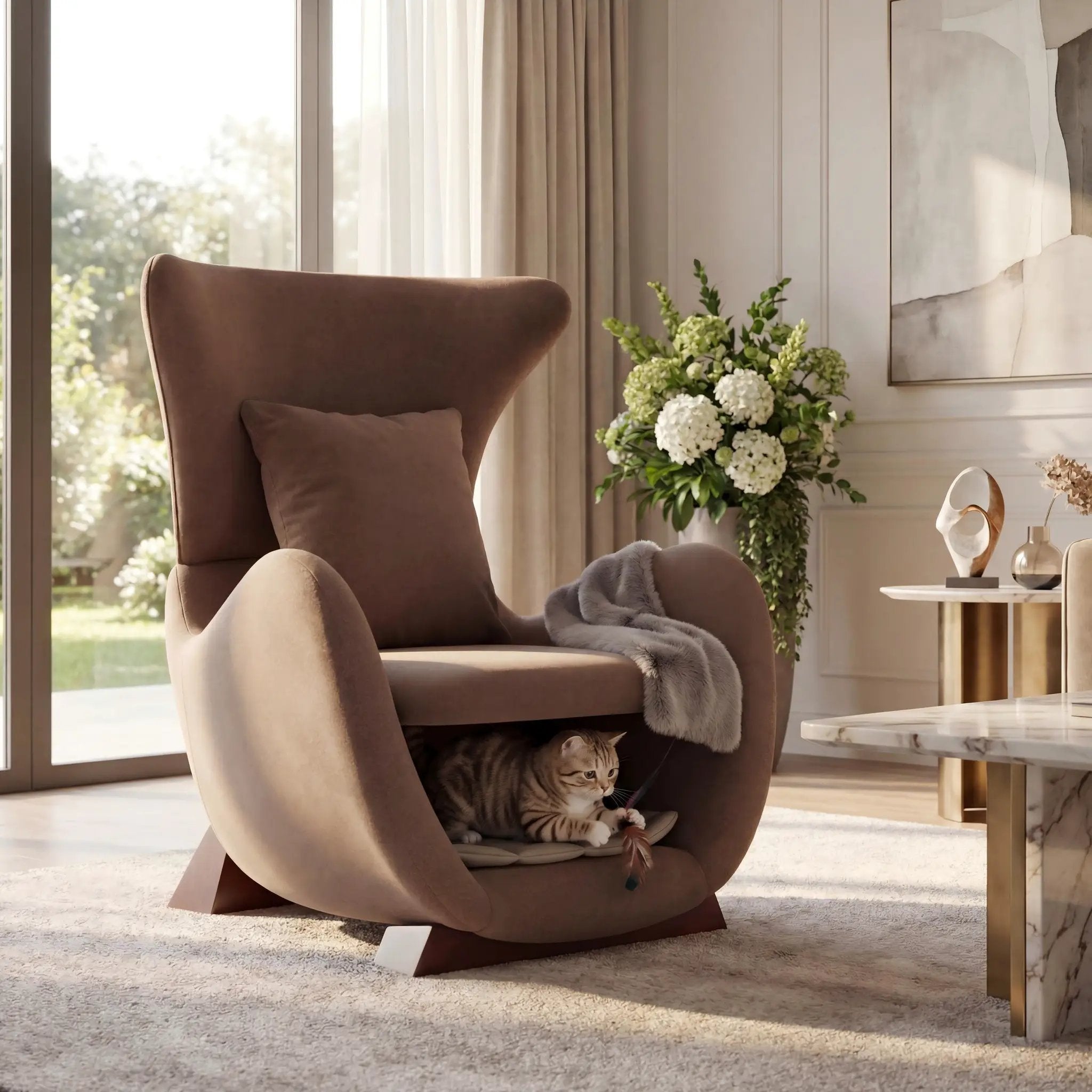 Modern Accent Chair by HouseOfZazla