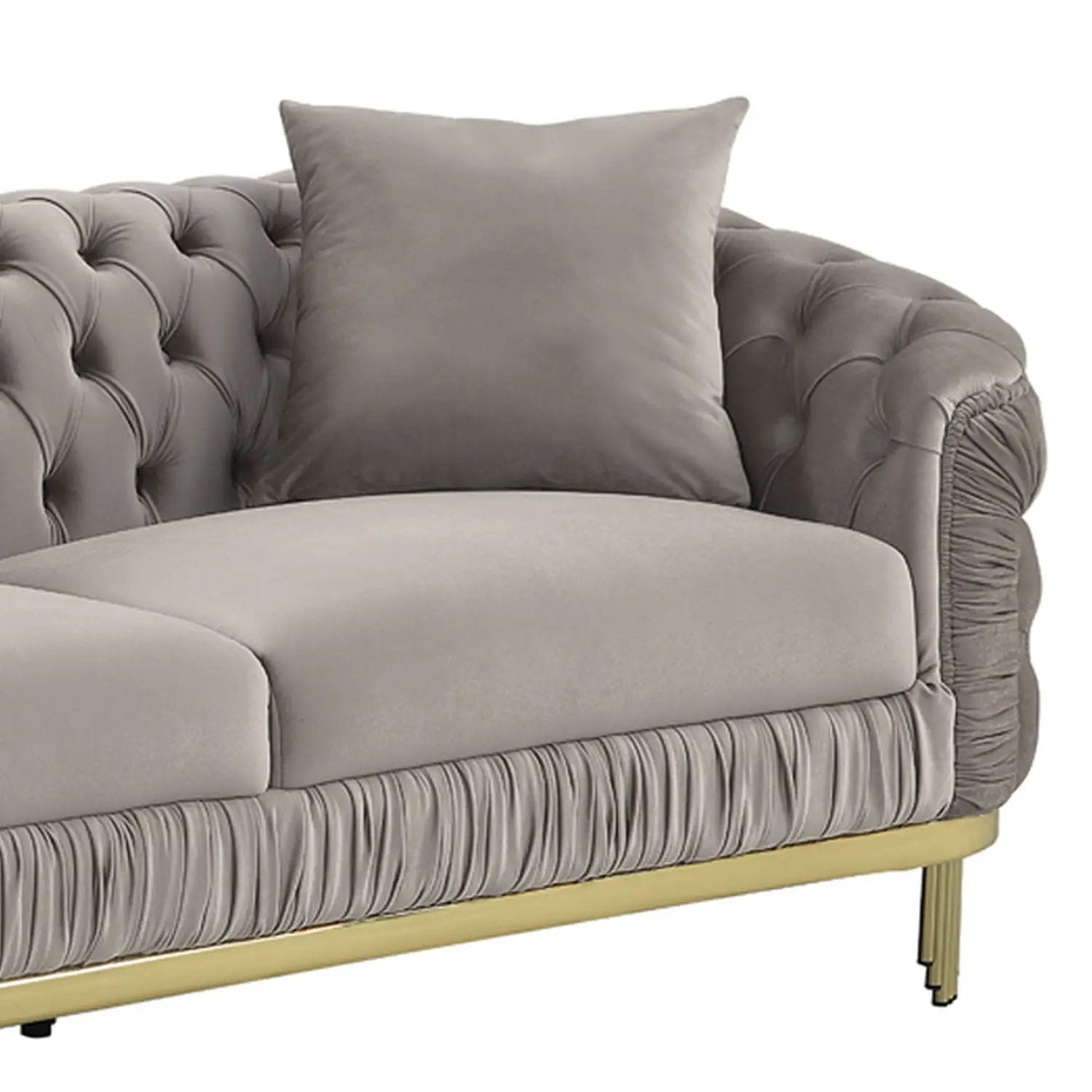 Vanessa - Sofa - Taupe by HouseOfZazla