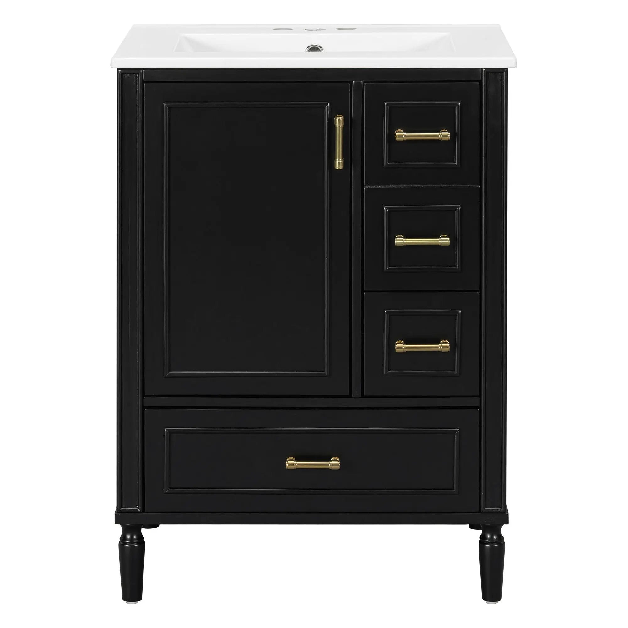 Traditional Bathroom Vanity Set With Soft Close Doors by Unique Piece Furniture