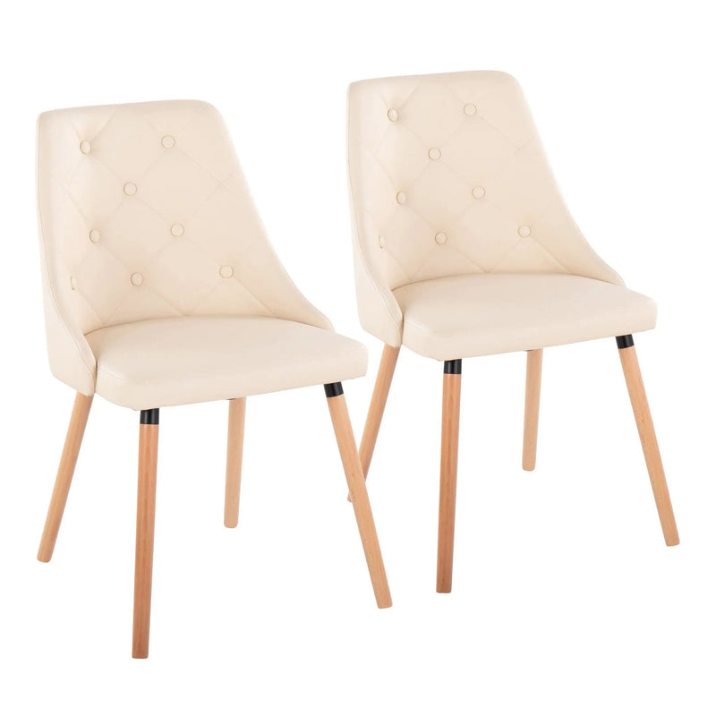 Giovanni - Contemporary Elegant Design Dining Chair (Set of 2) by HouseOfZazla