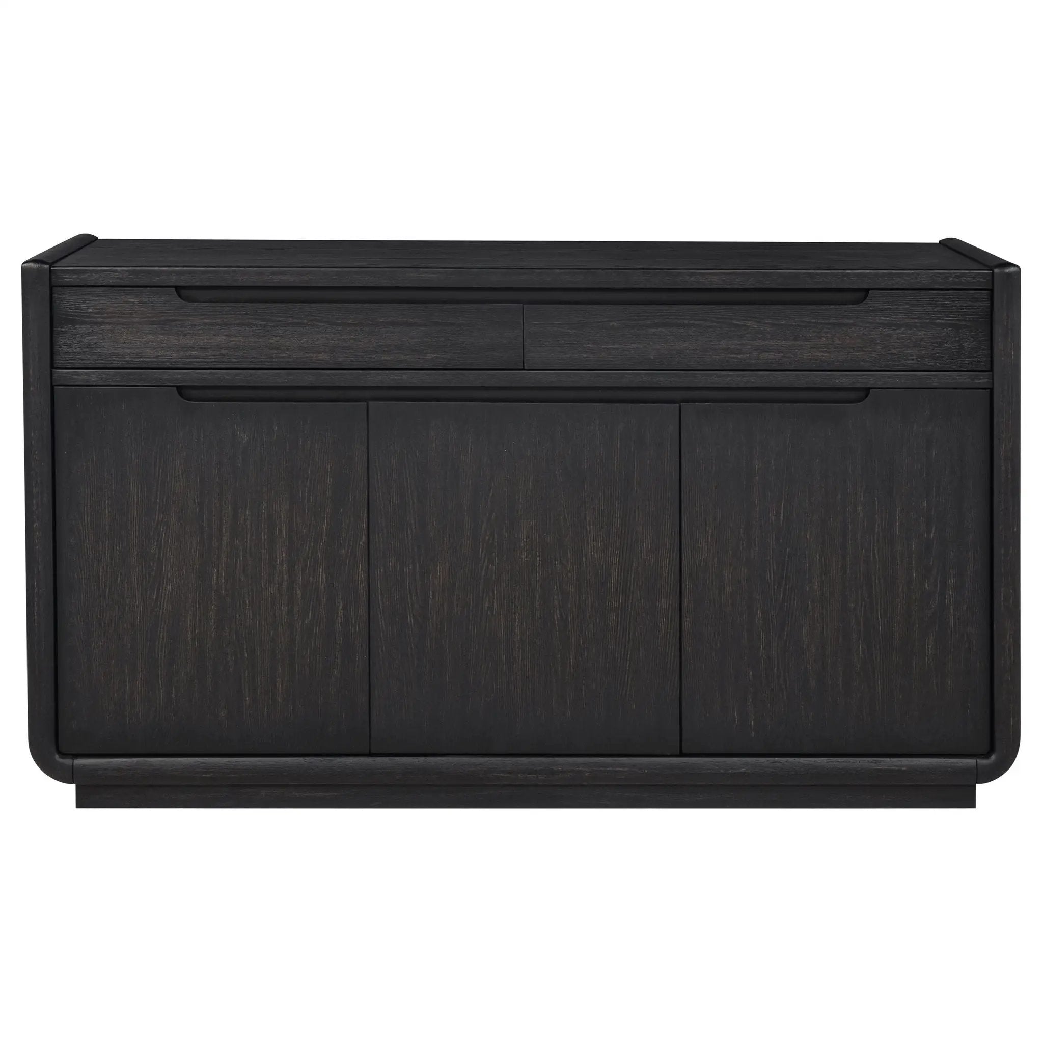 Leandro 2-drawer Dining Sideboard Server Burnished Black by Unique Piece Furniture