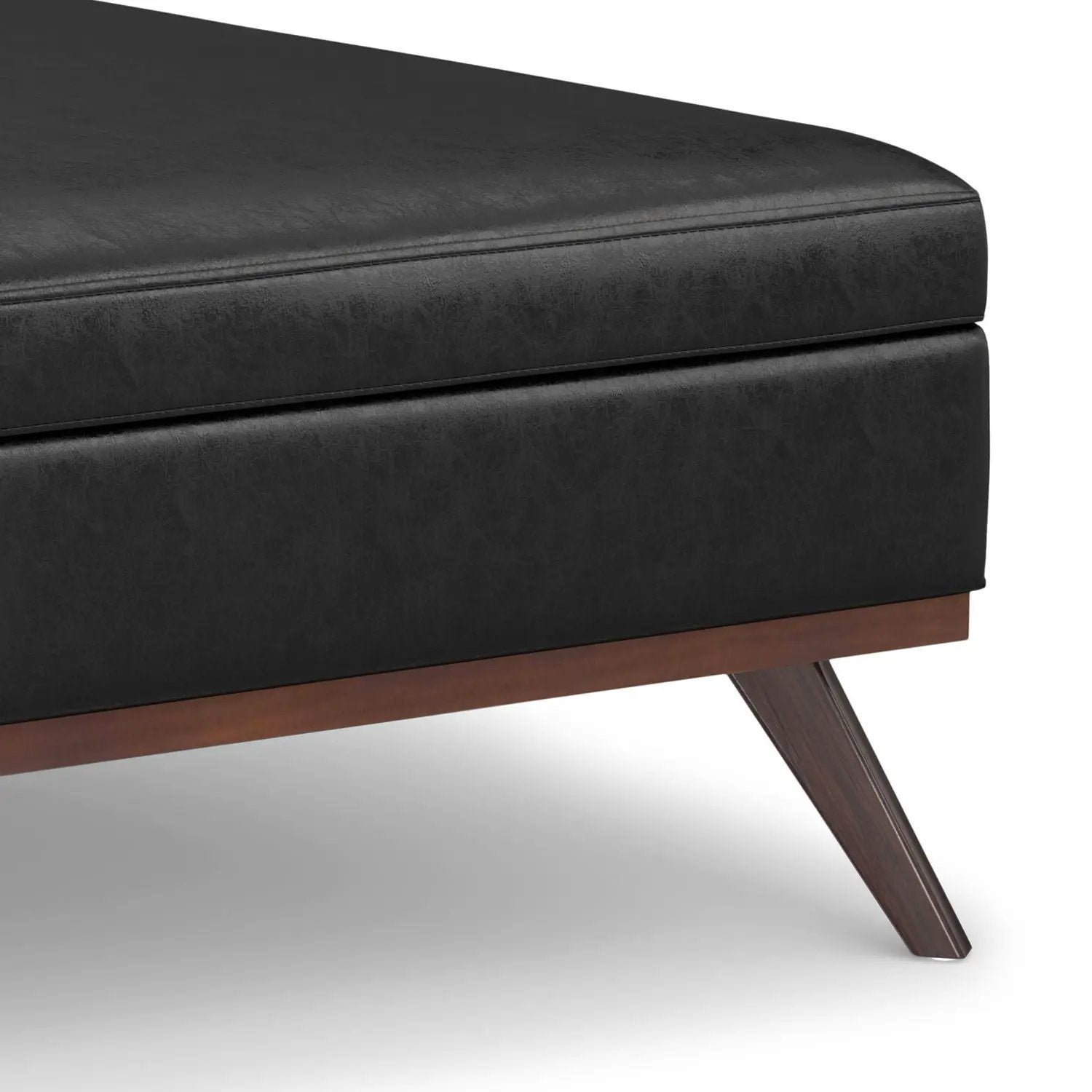 Owen - Multifunctional Square Coffee Table Storage Ottoman by Unique Piece Furniture