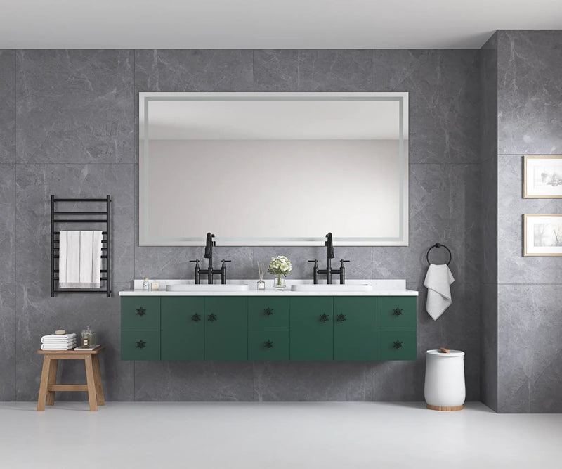 84 x 48 Inch LED Bathroom Mirror by HouseOfZazla