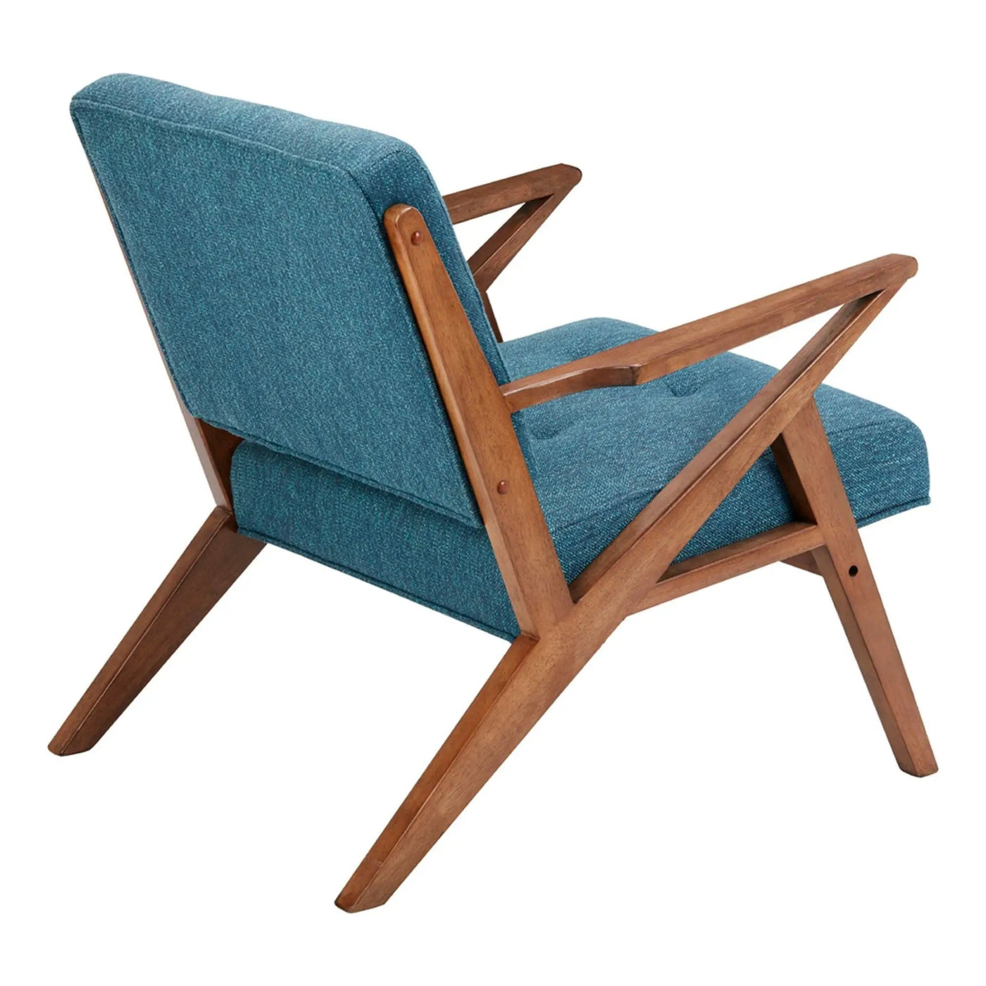 Lounge Chair With Tufted Upholstery And Solid Frame by Unique Piece Furniture