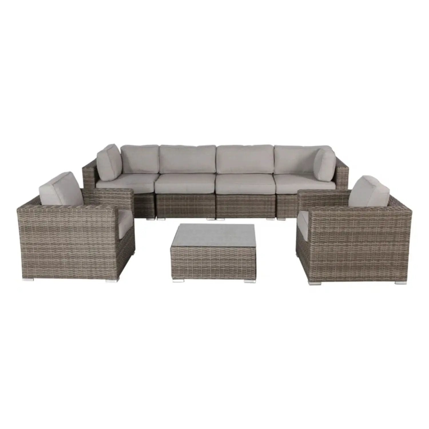 Stylish Entertainment Sectional Set, Outdoor Living by Unique Piece Furniture