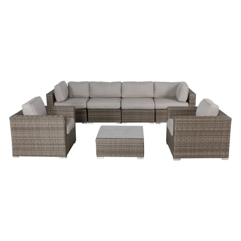 Stylish Entertainment Sectional Set, Outdoor Living by Unique Piece Furniture