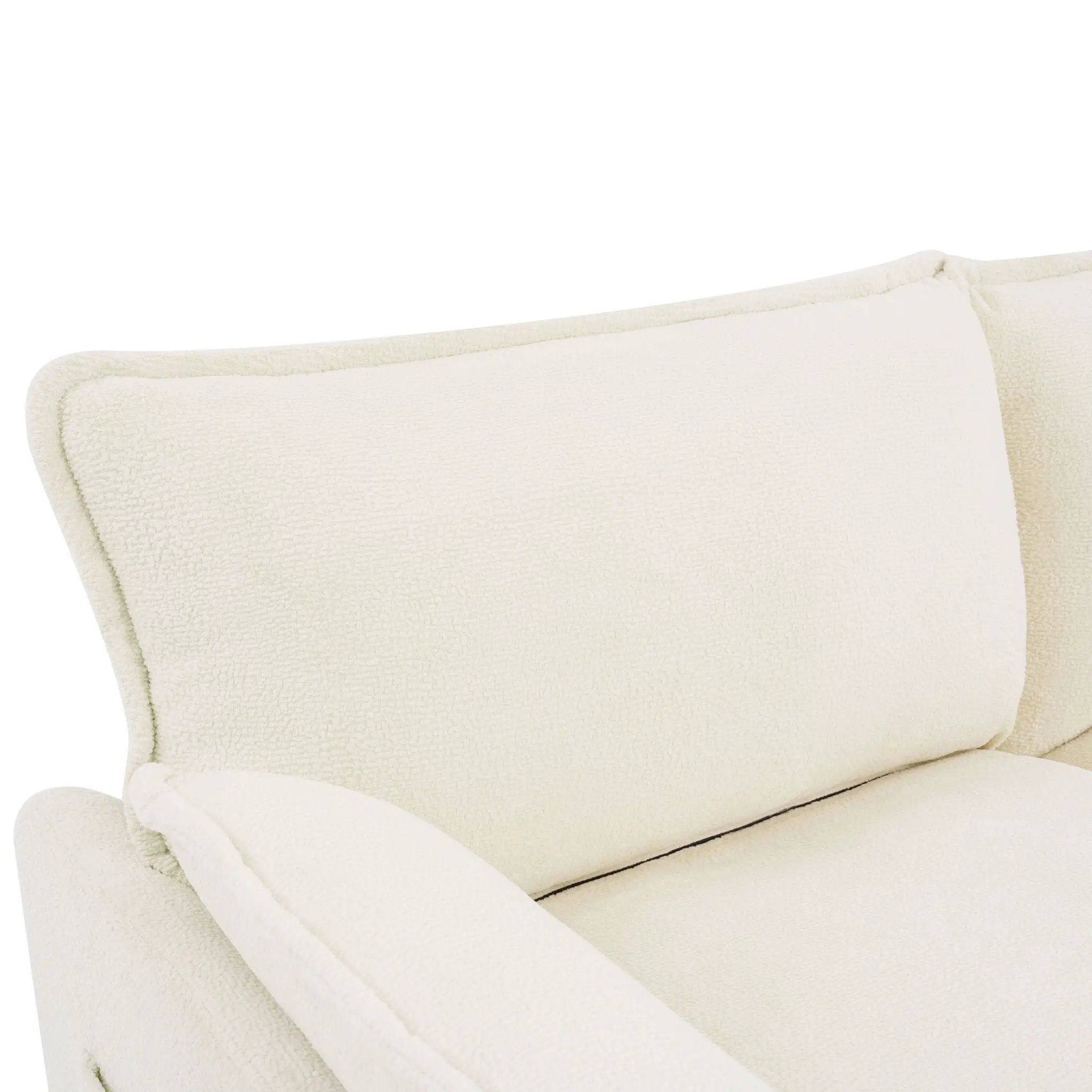 Modern Loveseat Sofa, Upholstered Couch With Side Storage Pockets by HouseOfZazla