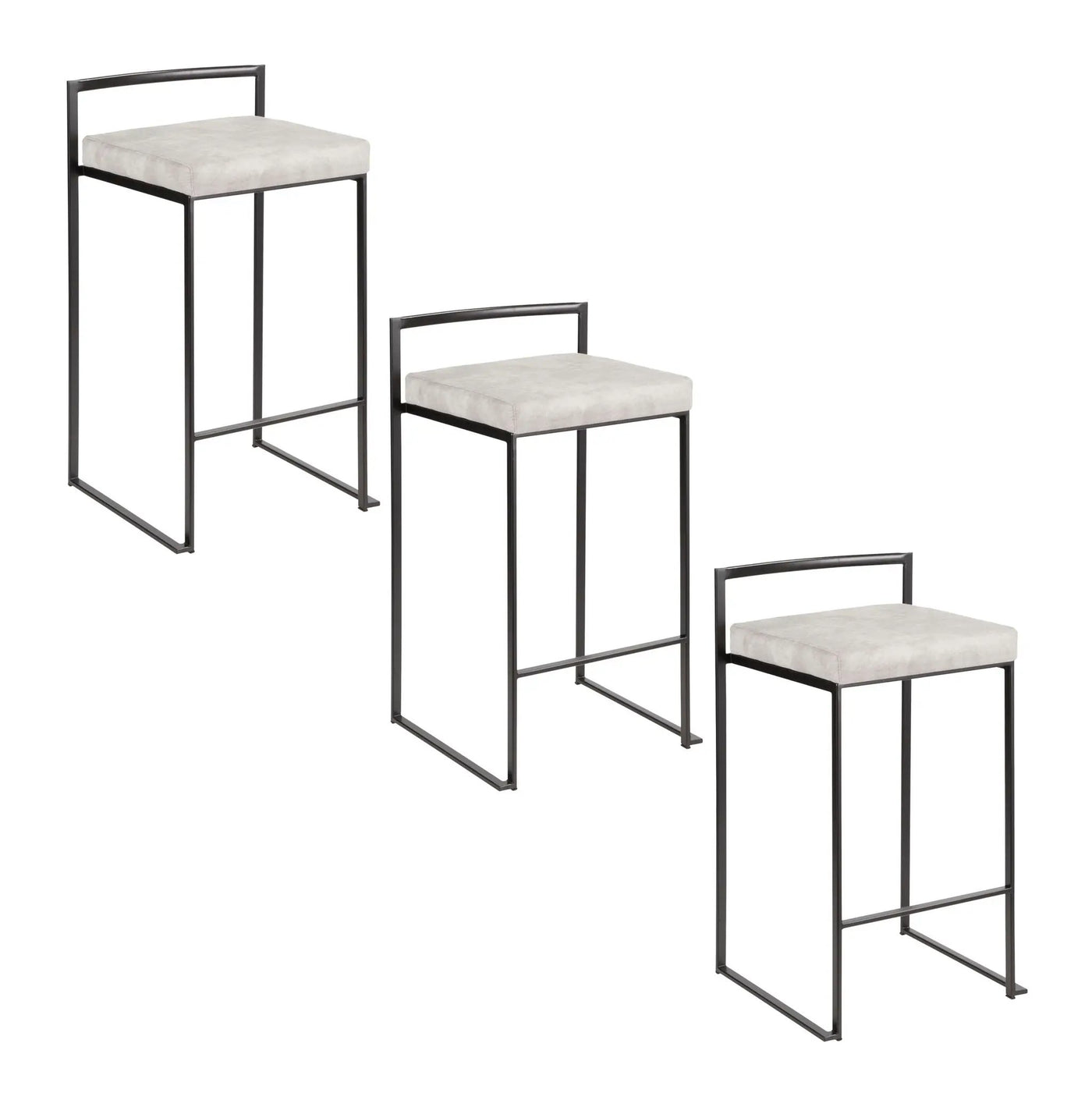 Fuji - Contemporary Style Stackable Counter Stool by Unique Piece Furniture