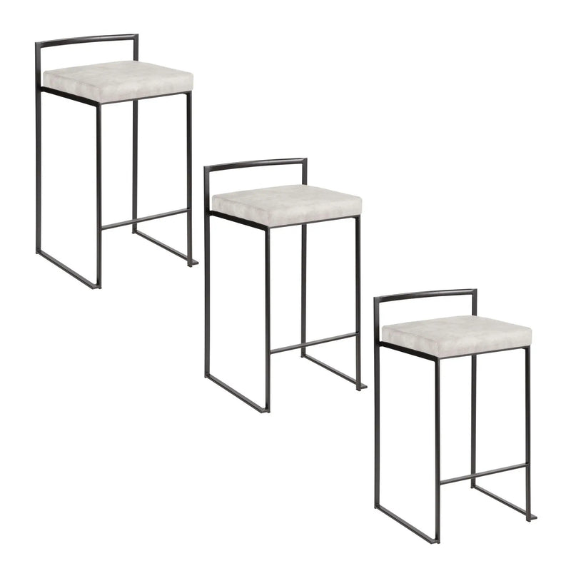 Fuji - Contemporary Style Stackable Counter Stool by HouseOfZazla