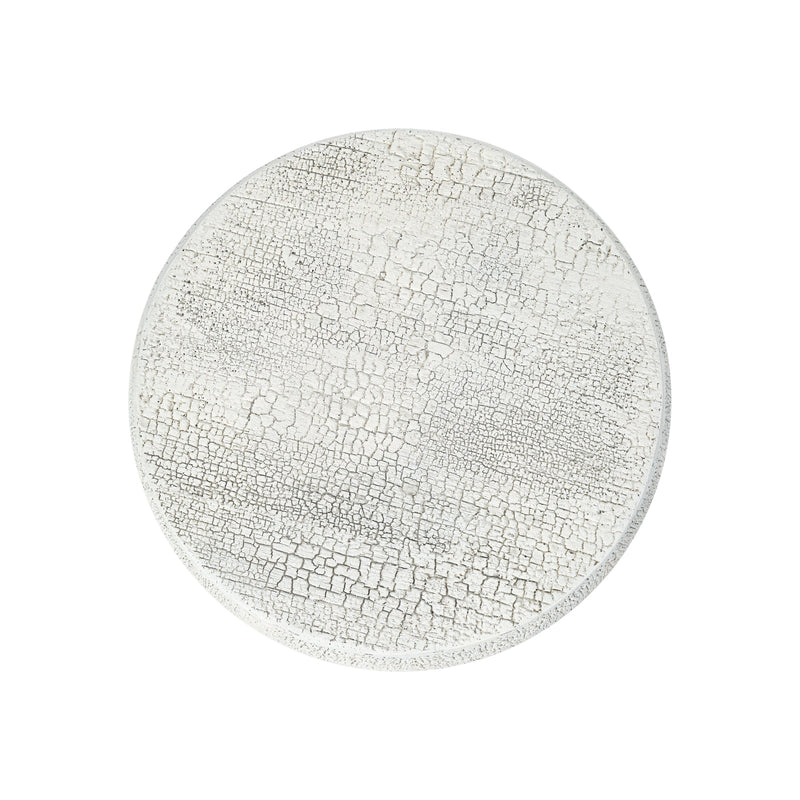 U_Style Outdoor Patio Accent Table With Crack Process by HouseOfZazla