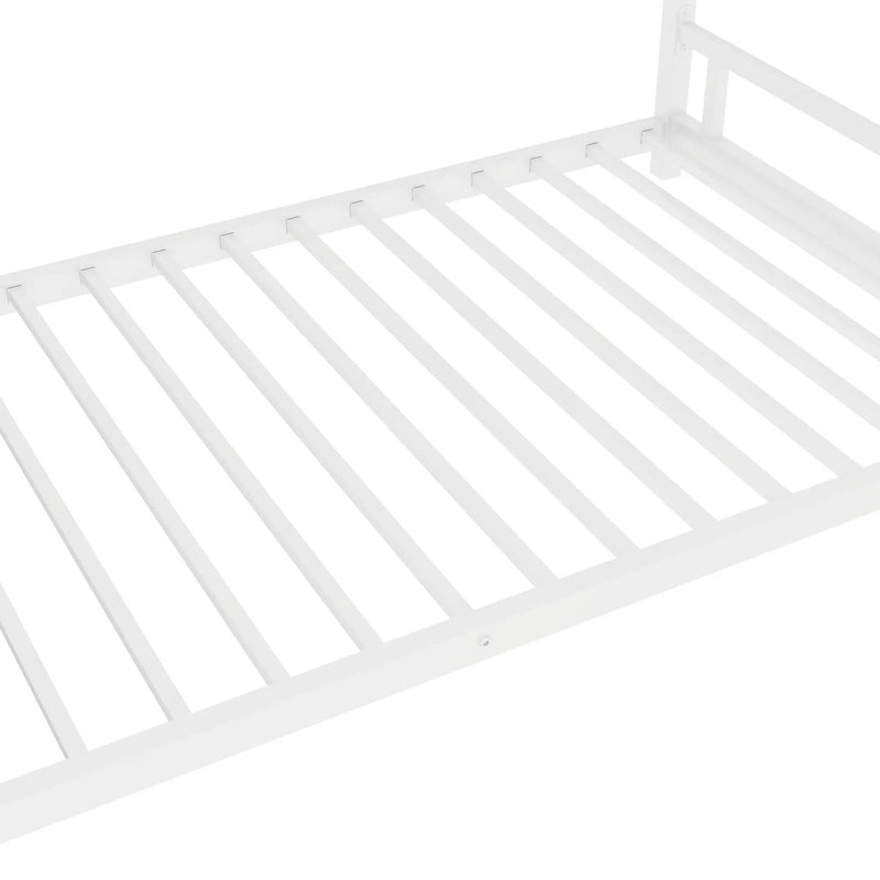 Bunk Bed With Noise Reduction And Safety Guardrail by HouseOfZazla