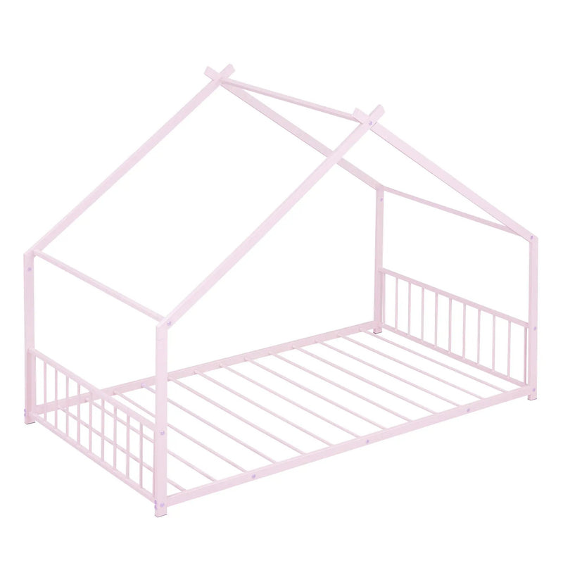 Metal House Bed by HouseOfZazla