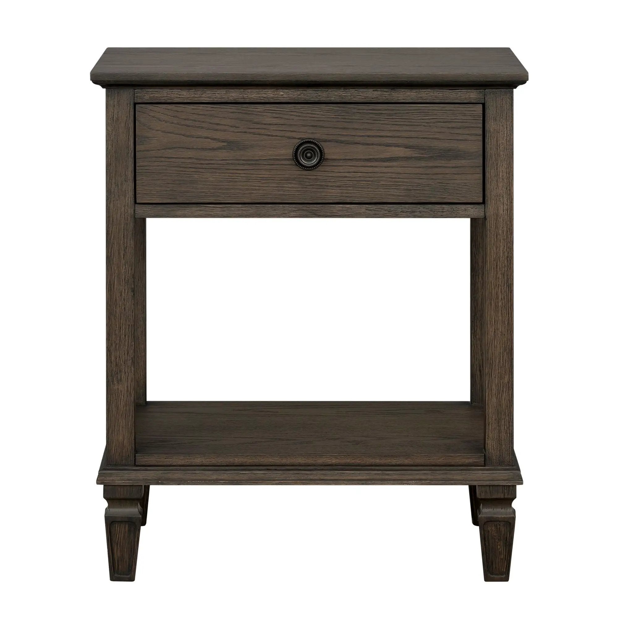 Victoria - Bedside Table With Drawer And Shelf by Unique Piece Furniture