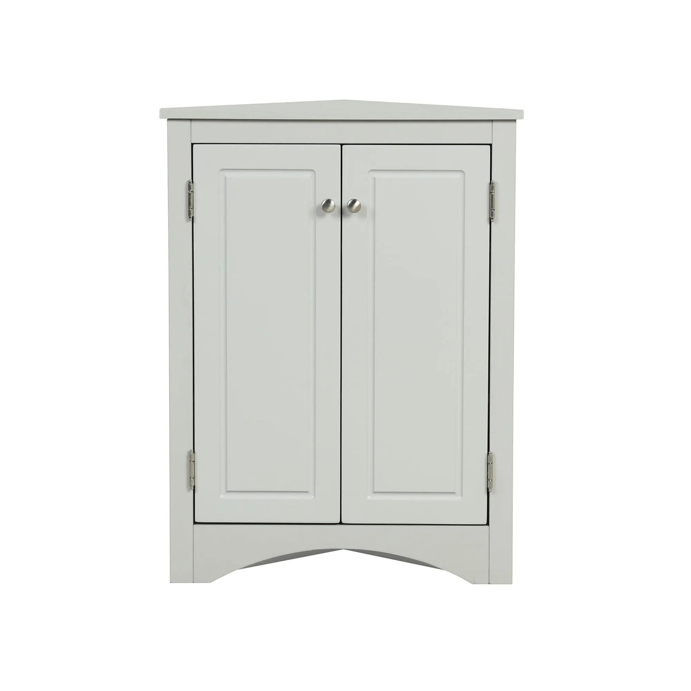 Triangle Bathroom Storage Cabinet With Adjustable Shelves, Freestanding Floor Cabinet For Home Kitchen by HouseOfZazla
