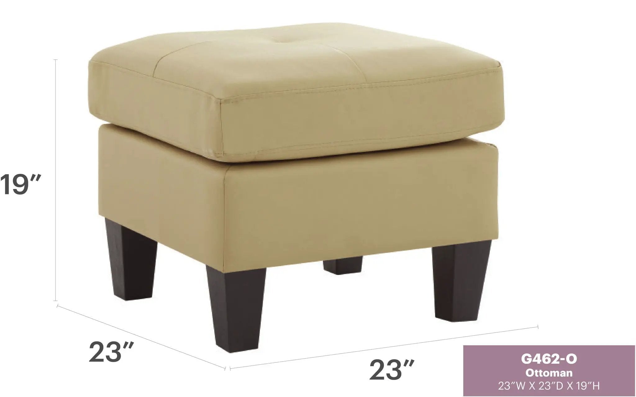 Casual Ottoman For Stylish Spaces by Unique Piece Furniture