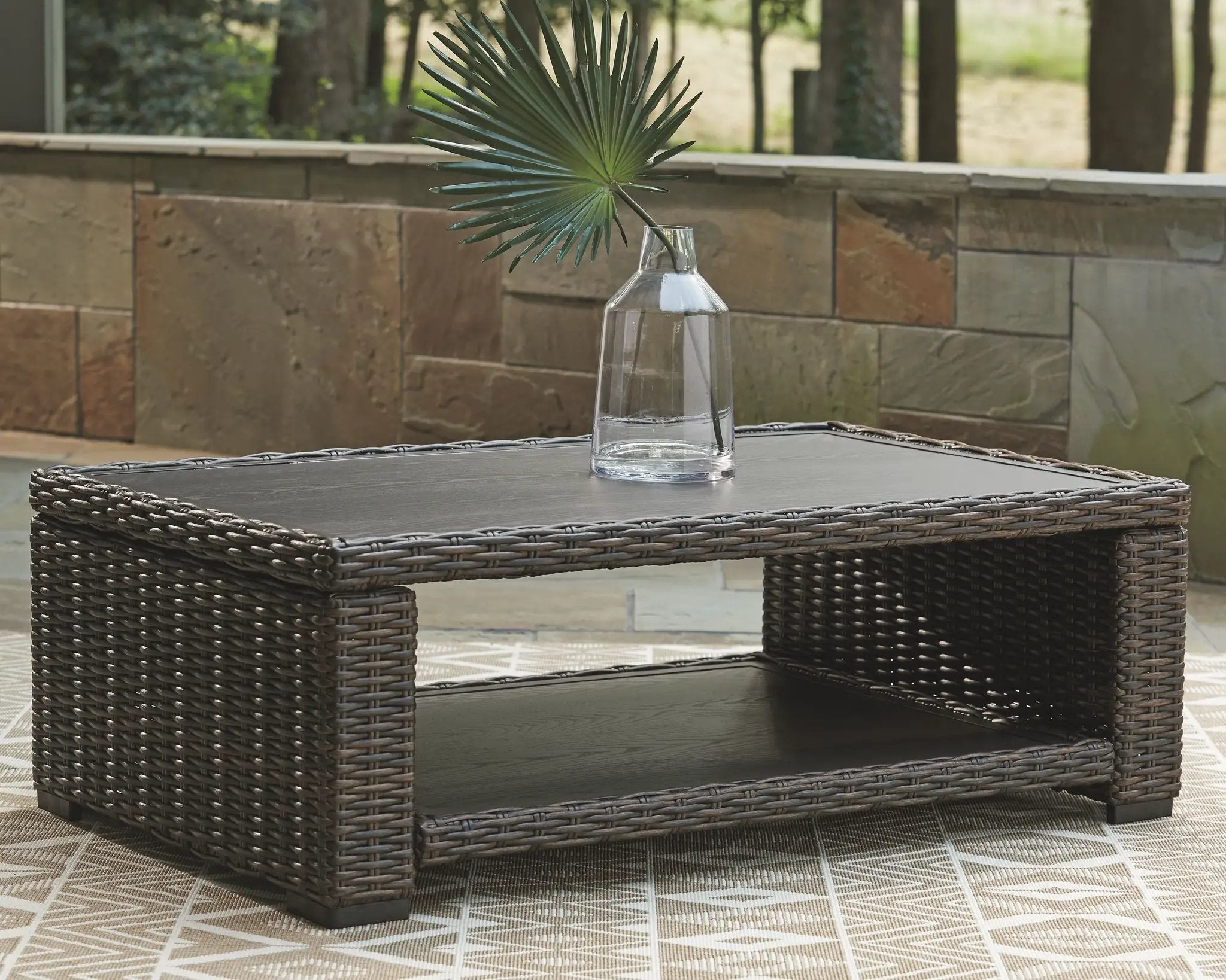 Grasson Lane - Rectangular Cocktail Table - Brown by Unique Piece Furniture