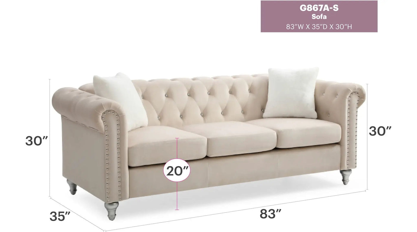 Raisa - Sofa by Unique Piece Furniture