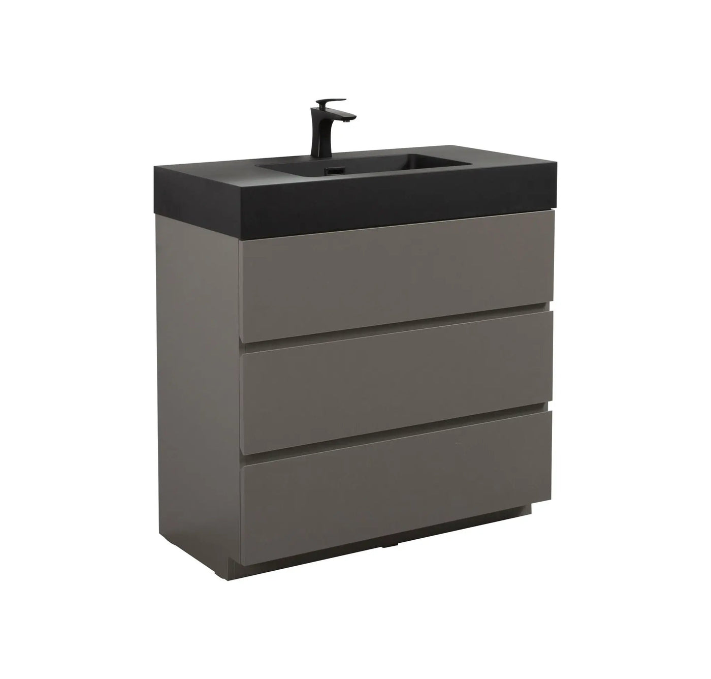 Alice - Bathroom Vanity With Sink, Large Storage Freestanding by Unique Piece Furniture