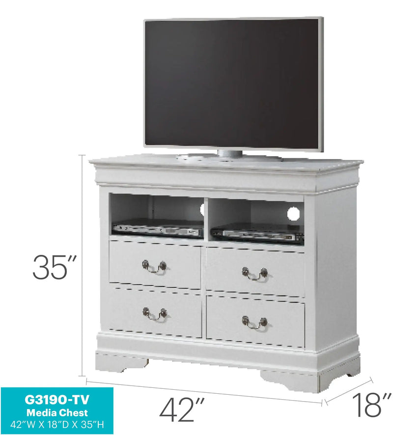 Media Storage Unit Timeless by Unique Piece Furniture