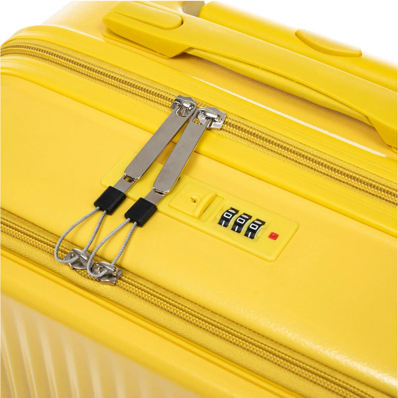 14'/20' 2-Piece ABS Spinner Wheel Luggage Set with Combination Lock by HouseOfZazla