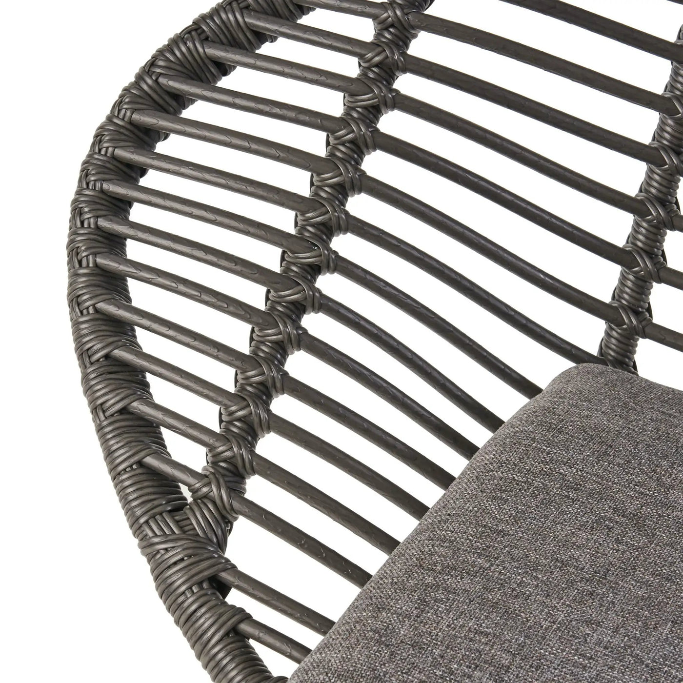 Cordella Outdoor Woven Wicker Chairs with Cushions, Set of 2 by HouseOfZazla