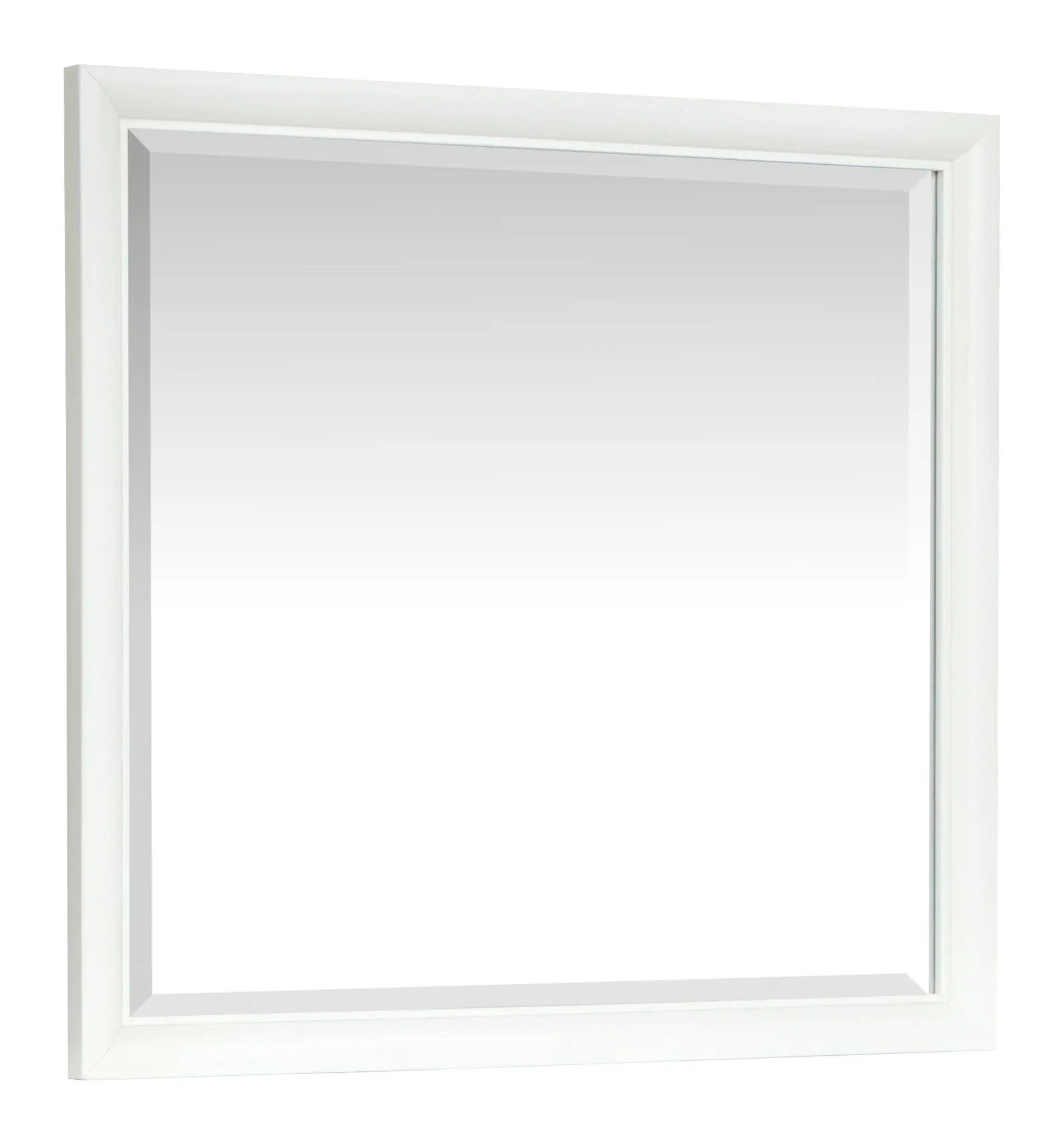 Springhouse - Landscape Mirror - Whisper White by Unique Piece Furniture