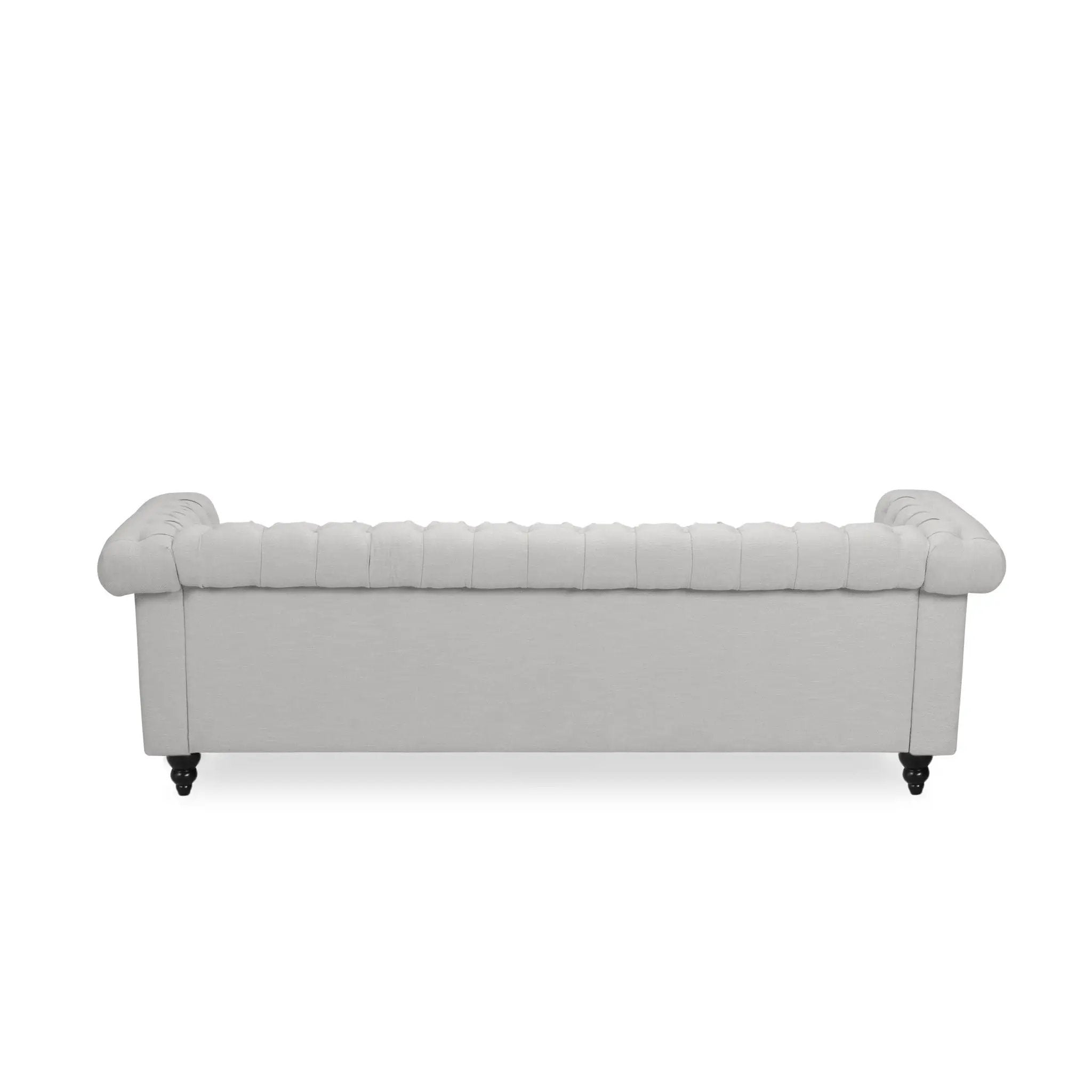 Chesterfield Style 3 Seater Sofa With Deep Button Tufting by HouseOfZazla