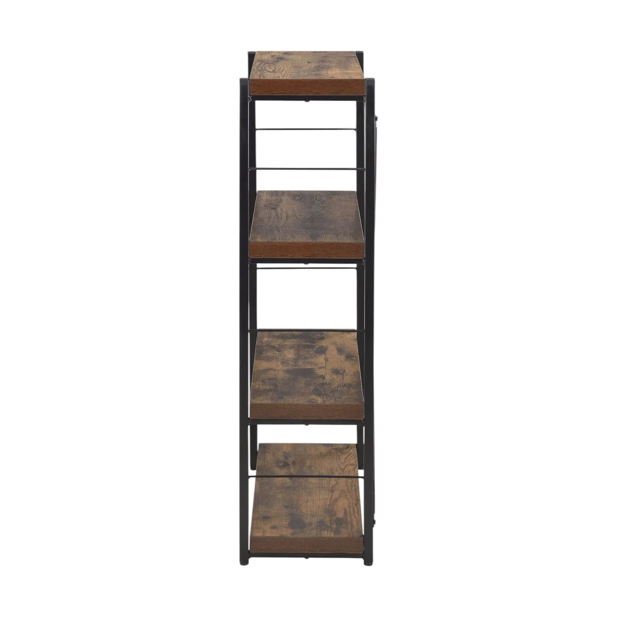 Bob - Bookshelf - Weathered Oak / Black by Unique Piece Furniture